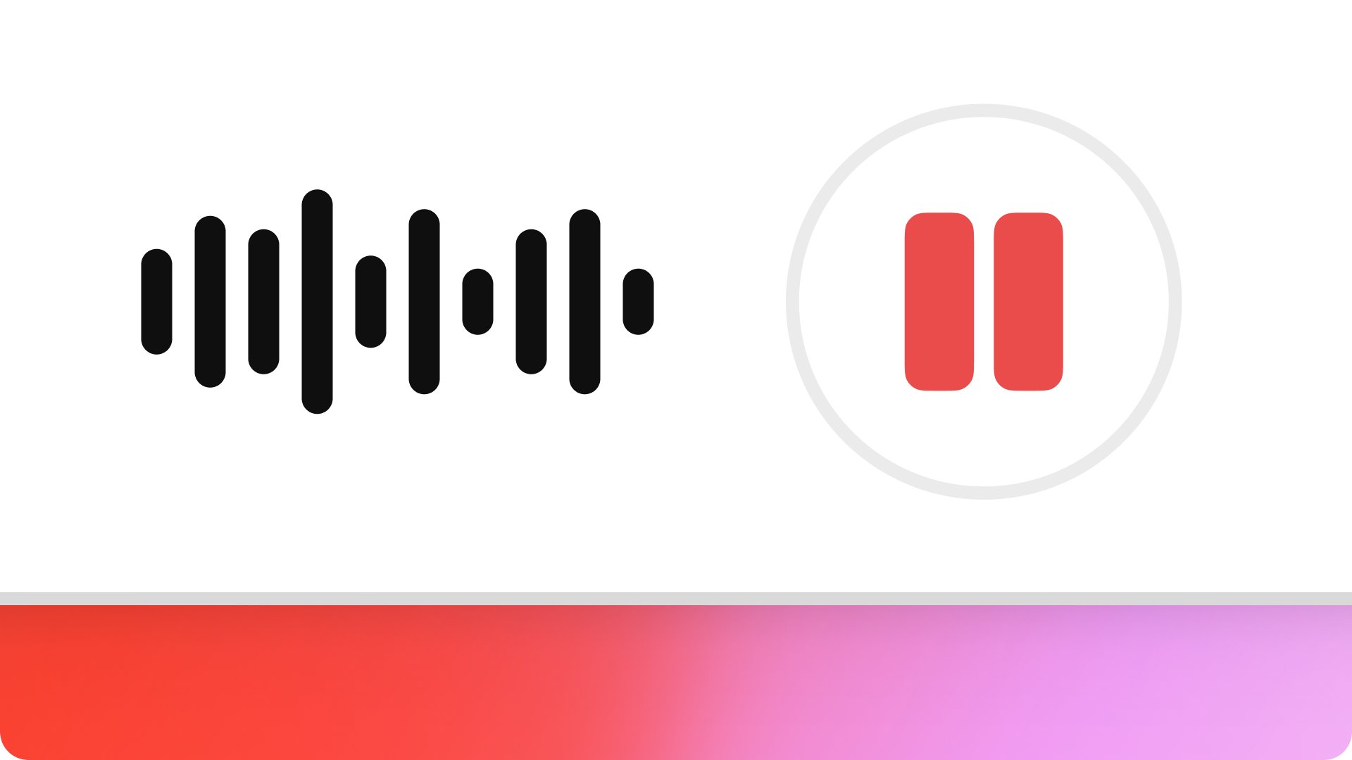 Bionic's local real-time voice transcription interface