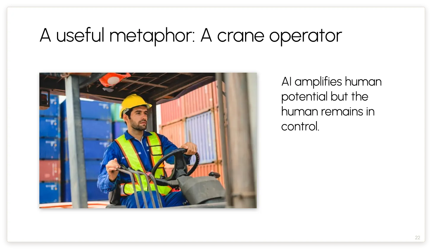 Crane metaphor